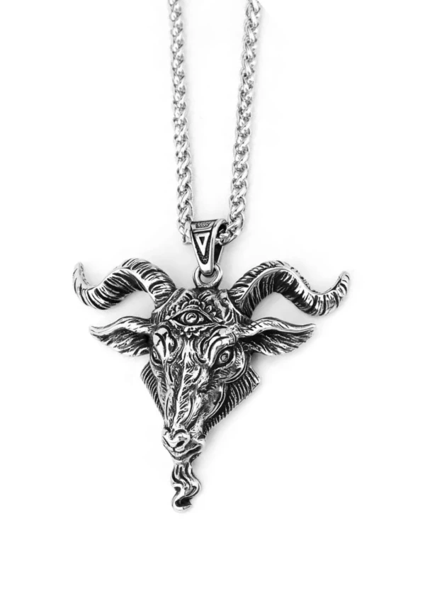 Easure necklace Goat Head