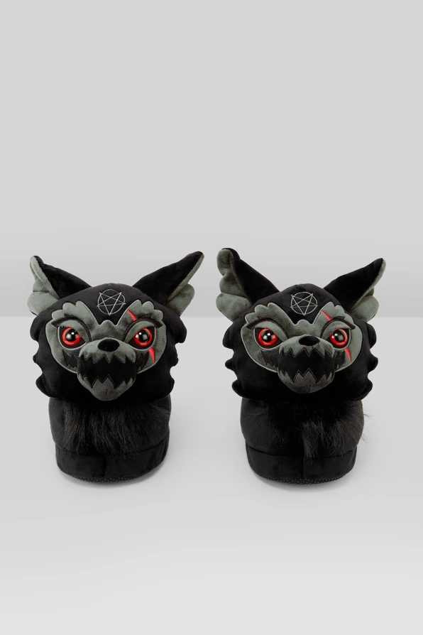 Killstar Werewolf slippers: Fang