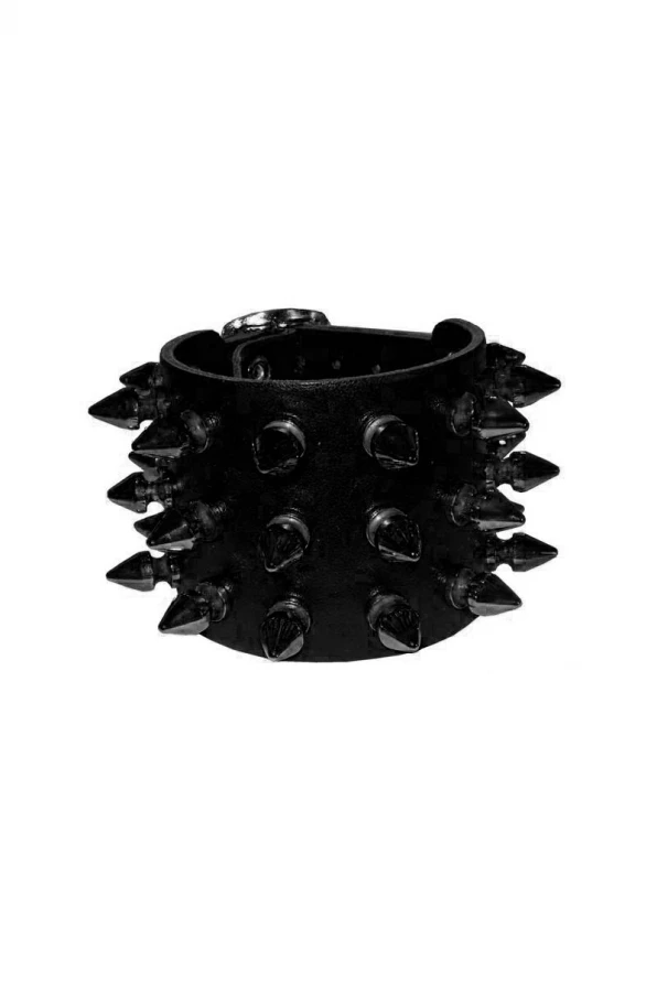 Studs Bracelet Killer Studs 3 Rows Black