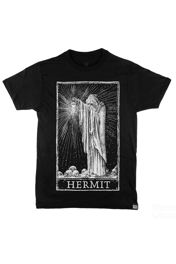 Mortus Viventi Shirt The Hermit Tarot Card