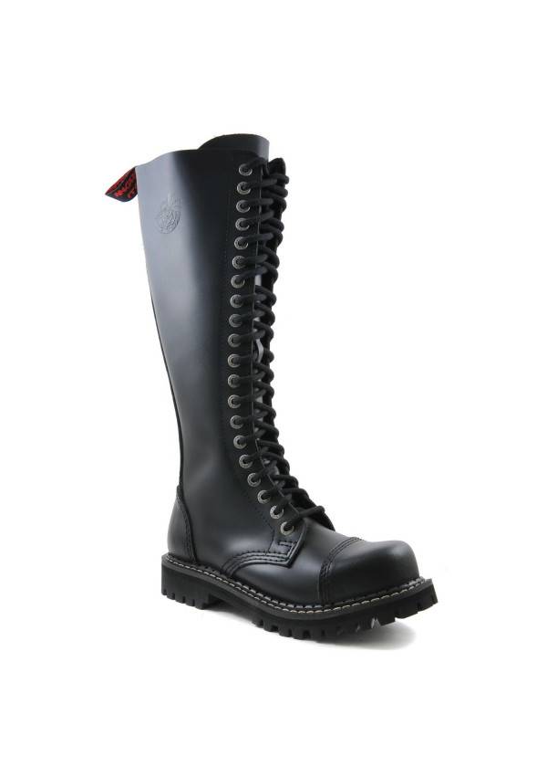 Angry Itch 20 Hole Boots Black