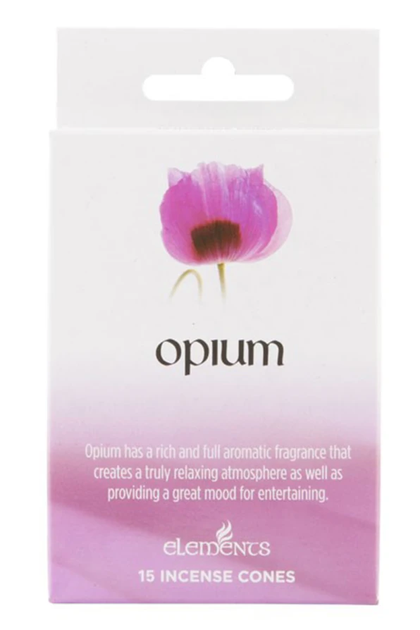 Elements Räucherkegel Opium