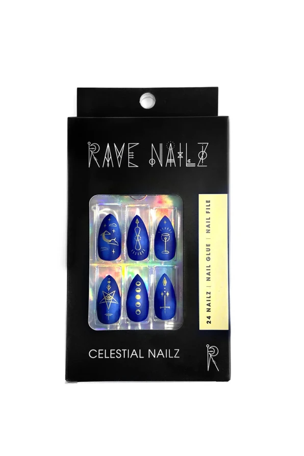 Rave Nailz Celestial artificial nails