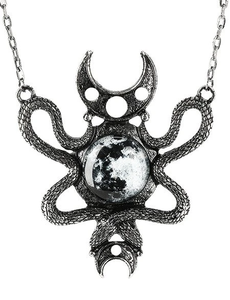 Restyle Necklace Moon Serpent
