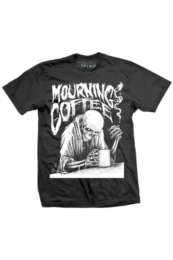 Godmachine Shirt Mourning Coffee
