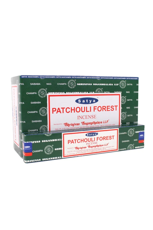 Satya Räucherstäbchen Patchouli Forest