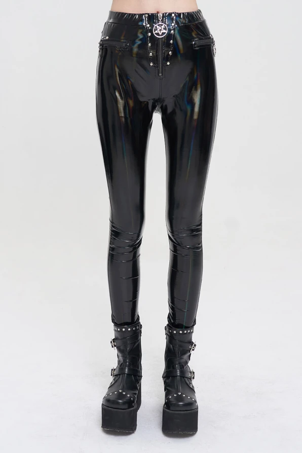Devil Fashion Trousers Holography