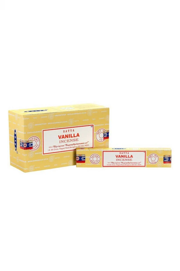 Satya Incense Sticks Vanilla
