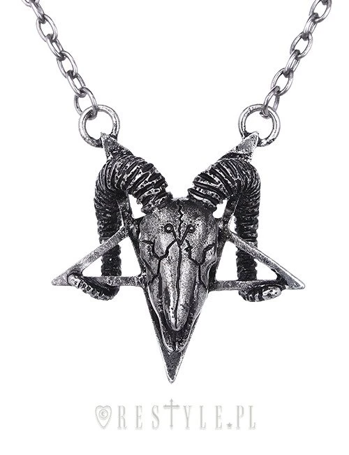 Restyle Goat Skull Necklace