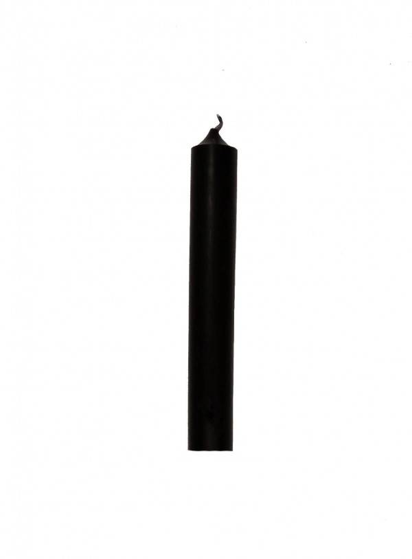 Schwarze Kerze 10cm - Abaddon Mystic Store