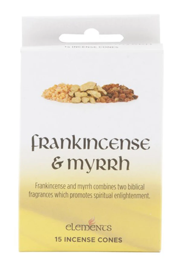 Elements Incense Cones Frankincense + Myrrh